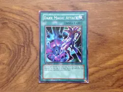 YuGiOh Dark Magic Attack SD6-EN026 1st Edition . Free Postage - Image 3