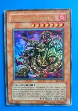 Moderately Played Yugioh Yamata Dragon - LOD-067 - Ultra Rare - Unlimited - Image 1