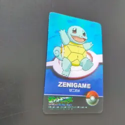 Squirrel Pokemon 3D Lenticular Card Squirtle Advanced Generation Collectible - Image 5