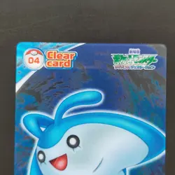 Tamanta Pokemon Carddass Clear Card Japan Zenkoku Zan Used - Image 2