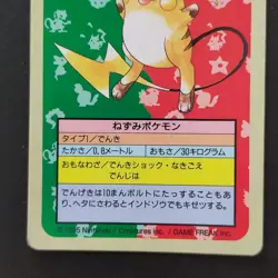 Raichu No. Error Pokemon Top Sun Card Toppsun Collectible - Image 3