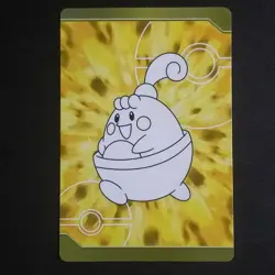 Pikachu Glow-in-the-Dark Card for Diamond Pearl Pokemon TCG Fluorescent - Image 2