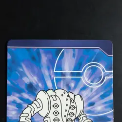 Regigigas Pokemon Card Diamond Pearl Fluorescent Glow in Dark Collectible - Image 5