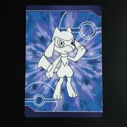 Luminous Lior Pokemon Card Diamond Pearl Fluorescent Glow Collectible - Image 2