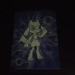 Luminous Lior Pokemon Card Diamond Pearl Fluorescent Glow Collectible - Image 3
