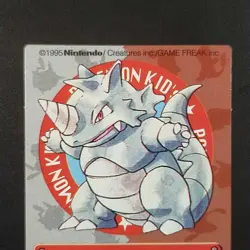 Sidon 1995 First Edition Pokemon Kids Card Charizard Bulbasaur Nintendo - Image 2