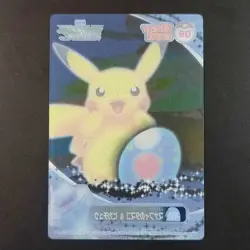 Manaphy Egg Pikachu Carddass Clear Card Pokemon Advanced Generation Collectible - Image 4