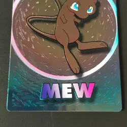 Meiji Super Collection Pokemon Get Card Mew Toy Candy Snacks Advanced Gen - Image 3