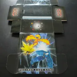 Pokemon Legendary Flying Storage Box, Rare, Card Organizer Empty - Image 1