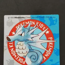 1995 Pokemon Kids Card Seedra No.134 Squirrel Charizard Bulbasaur Charm - Image 2