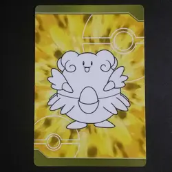 Luminous Happinus Pokemon Card Diamond Pearl Fluorescent Hikaru Top S - Image 2
