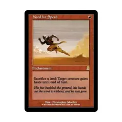 WOTC MtG Odyssey Need for Speed (R) NM - Image 1