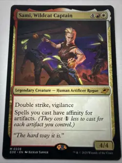 MTG Sami, Wildcat Captain (Mythic Rare) 0226 Edge of Eternities NM Regular - Image 1