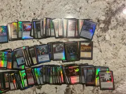 Mtg Foil Lot x300 - Magic The Gathering Foil Card Lot Mtg Foil Cards Lp-Mp - Image 2