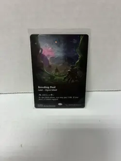 MTG Edge Of Eternities Breeding Pool Borderless (Galaxy Foil) - Image 1