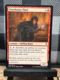 MTG TCG: Warehouse Thief 205/361, Battle For Baldru's Gate - Image 1
