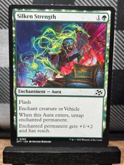 MTG TCG: Silken Strength 180, Aetherdrift - Image 1