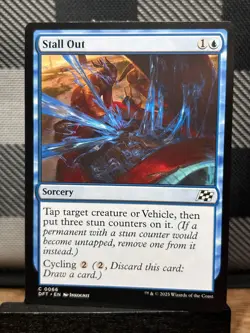 MTG TCG: Stall Out 66, Aetherdrift - Image 1