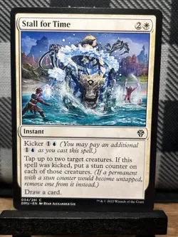 MTG TCG: Stall for Time 34/281, Dominaria United - Image 1