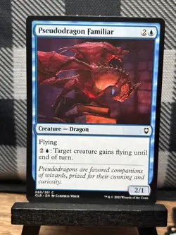 MTG TCG: Pseudodragon Familiar 88/361m Battle for Baldur's Gate - Image 1