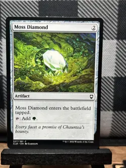 MTG TCG: Moss Diamond 327/361, Battle for Baldur's Gate - Image 1