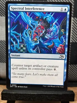 MTG TCG: Spectral Interference 63, Aetherdrift - Image 1