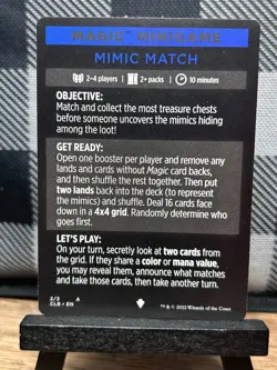 MTG TCG: Magic Minigame: Mimic Match 2/3, Battle for Baldur's Gate - Image 1