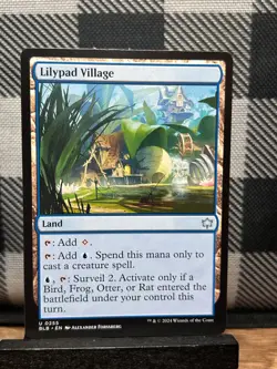 MTG TCG: Lilypad Village 255, Bloomburrow - Image 1