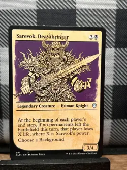 MTG TCG: Sarevok, Deathbringer 391, (Showcase) Battle for Baldur's Gate - Image 1