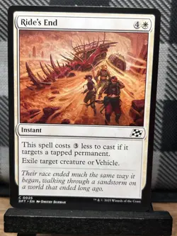 MTG TCG: Ride's End 25, Aetherdrift - Image 1