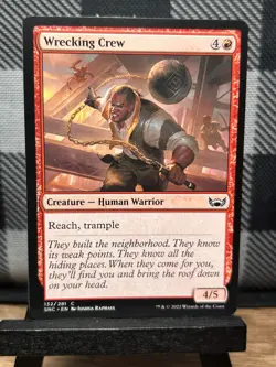 MTG TCG: Wrecking Crew 132/281, Streets of New Capenna - Image 1
