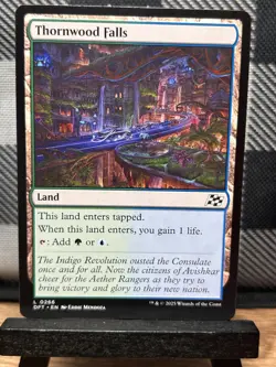 MTG TCG: Thornwood Falls 266, Aetherdrift - Image 1