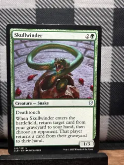 MTG TCG: Skullwinder 256/361, Battle for Baldur's Gate - Image 1