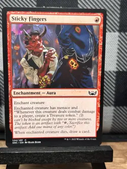 MTG TCG: Sticky Fingers 124/281, Streets of New Capenna - Image 1