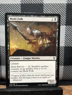 MTG TCG: Mold Folk 133/361, Battle for Baldur's Gate - Image 1