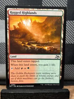 MTG TCG: Rugged Highlands 262, Aetherdrift - Image 1