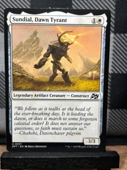 MTG TCG: Sundial, Dawn Tyrant 31, Aetherdrift - Image 1