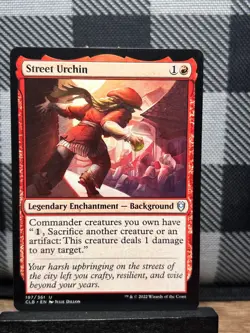 MTG TCG: Street Urchin 197/361, Battle for Baldur's Gate - Image 1