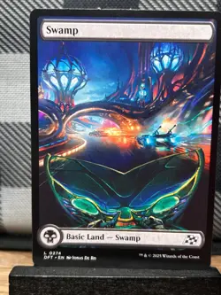 MTG TCG: Swamp 274, (Full Art) Aetherdrift - Image 1
