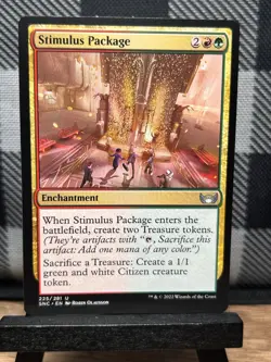 MTG TCG: Stimulus Package 225/281, Streets of New Capenna - Image 1