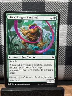 MTG TCG: Stickytongue Sentinel 193, Bloomburrow - Image 1