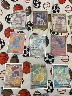 pokemon collection lot (Full art V's, EX's, Trainer's, and More!!) - Image 2