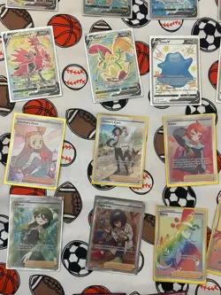 pokemon collection lot (Full art V's, EX's, Trainer's, and More!!) - Image 4