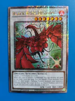 Near Mint Yugioh Black Rose Dragon Quarter Century Secret Rare RA04-EN057 - Image 1