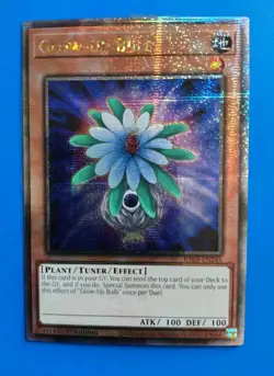 Near Mint Yugioh Glow-Up Bulb - RA03-EN245 - Quarter Century Secret Rare - Image 1