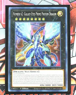 Yugioh - Number 62: Galaxy-Eyes Prime Photon Dragon - 1st Ed - Image 1