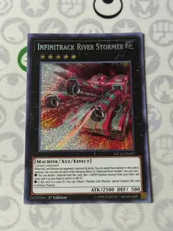 Infinitrack River Stormer INCH-EN007 Secret Rare (NM) Yugioh - Image 1