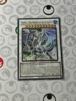 Trishula, Zero Dragon of the Ice Barrier - SDFC-EN041 - Ultra Rare (NM) Yugioh - Image 1
