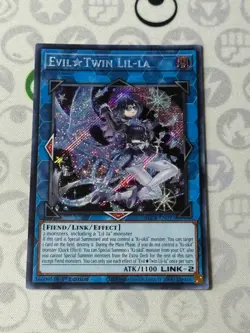 Evil Twin Lil-la - BLCR-EN097 - Secret Rare (NM) Yugioh - Image 1