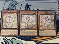 Yugioh Mulcharmy Meowls x3 Secret Rare SUDA-EN025 Near Mint - Image 1